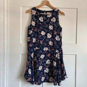 c&e floral shift dress